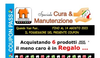 Per risparmiare di + utilizza i COUPON PASS
