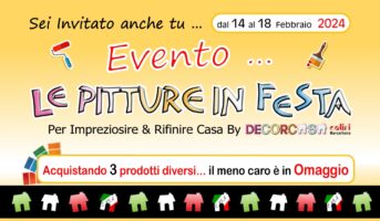 “Le Pitture in Festa”… Sei invitato anche tu… Dal 14 al 18 febbraio 2024