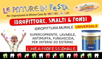 IDROPITTURA CASABLANCA pittura universale antimuffa