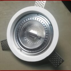 Faretto in gesso da incasso  Filomuro TONDO 015 Per Lamp. LED