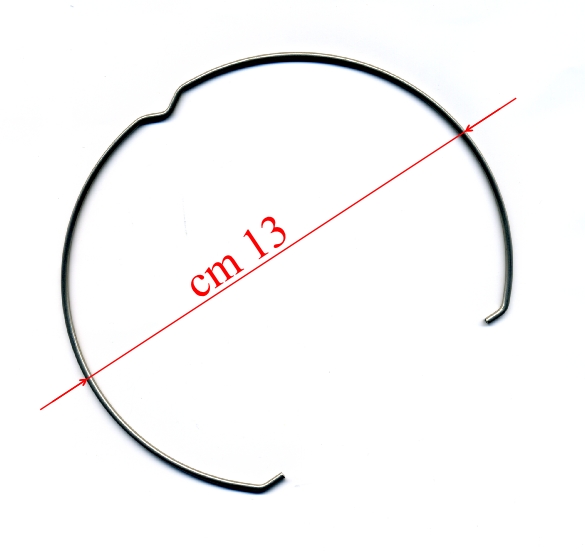 QuadroTondo  Anello Ferma lampada cm 13