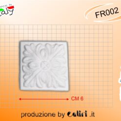 FR002 Bottone in gesso cm 6x6