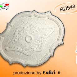 RD549 Rosone Ovale Decorato cm 56x45